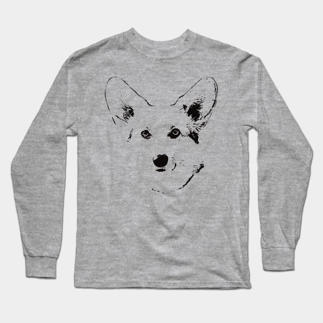 Cardigan Welsh Corgi gift for Corgi Owners Long Sleeve T-Shirt by DoggyStyles